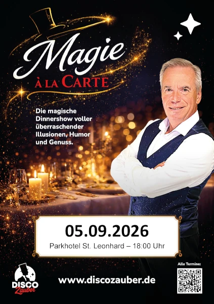 Magic-Dinner mit dem Trickser von Hackbarth - Zauberer